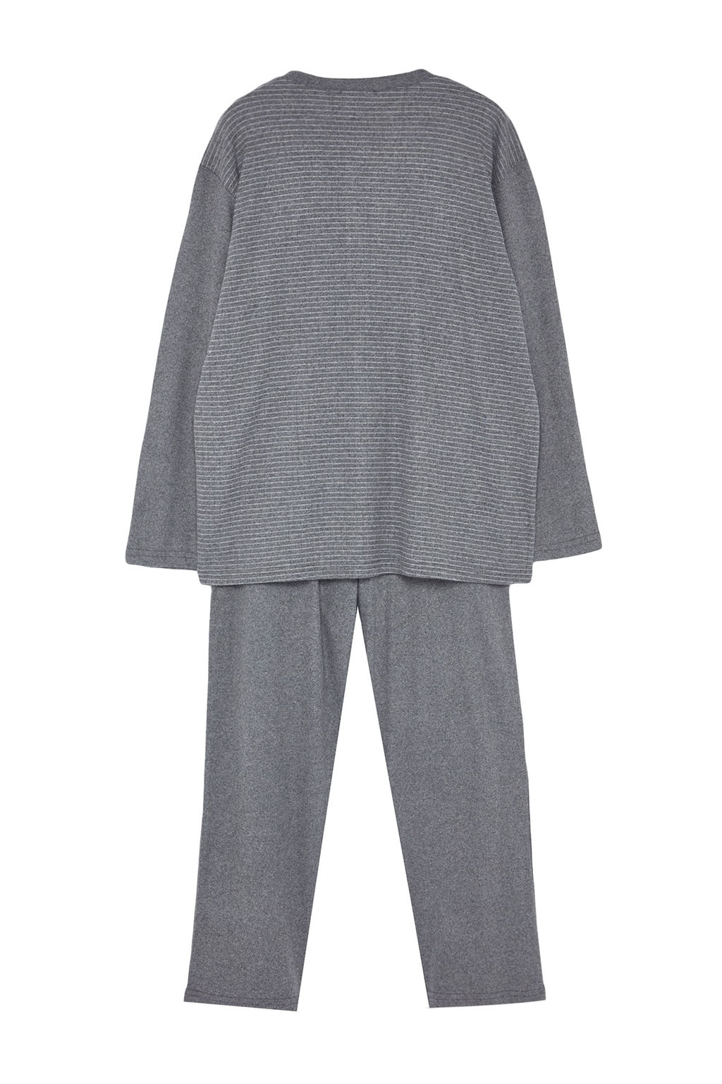 TRENDYOL MAN Fume Regular Fit Orme Buyuk Beden Pijama Tak?m? TMNAW24AI00002 - Trendyolmilla фото 7