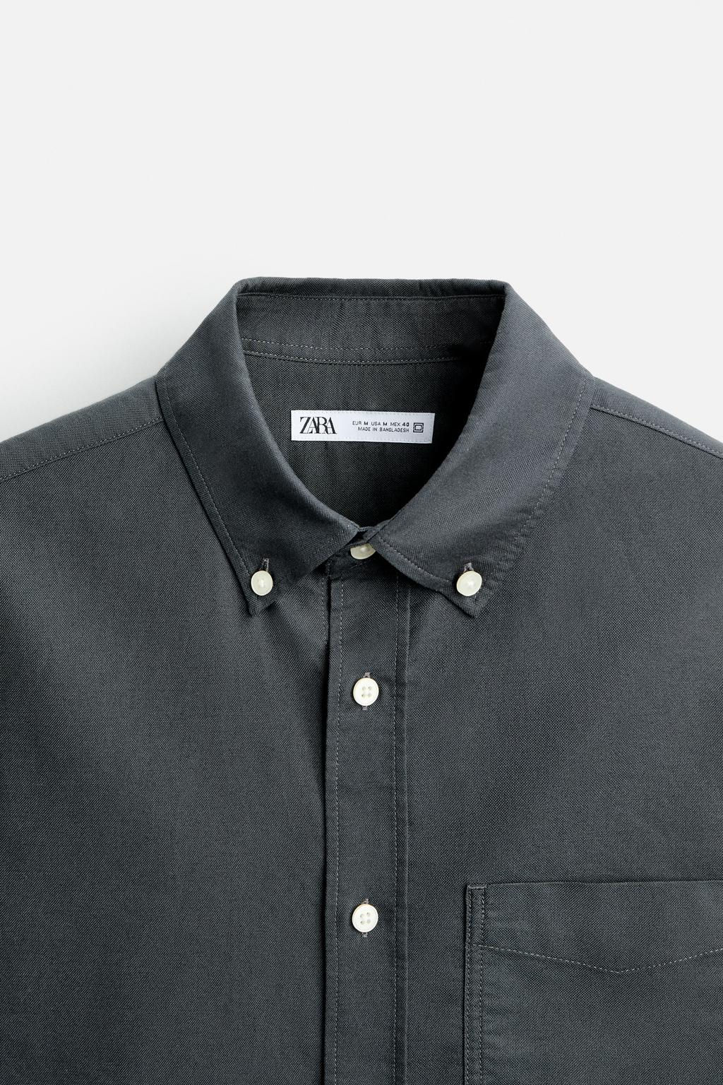 OXFORD SHIRT - Zara фото 9