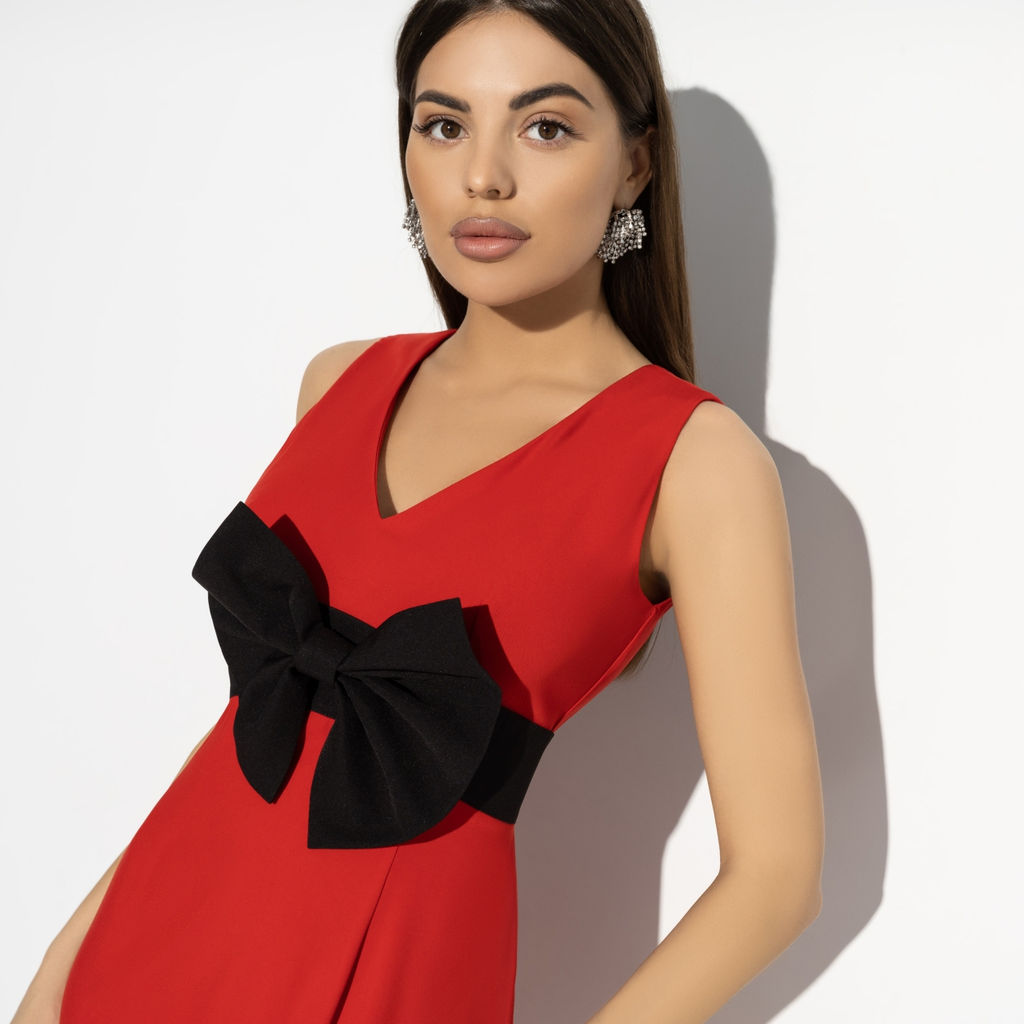 Платье Позирую как модель (с брошкой) - Charutti фото 9