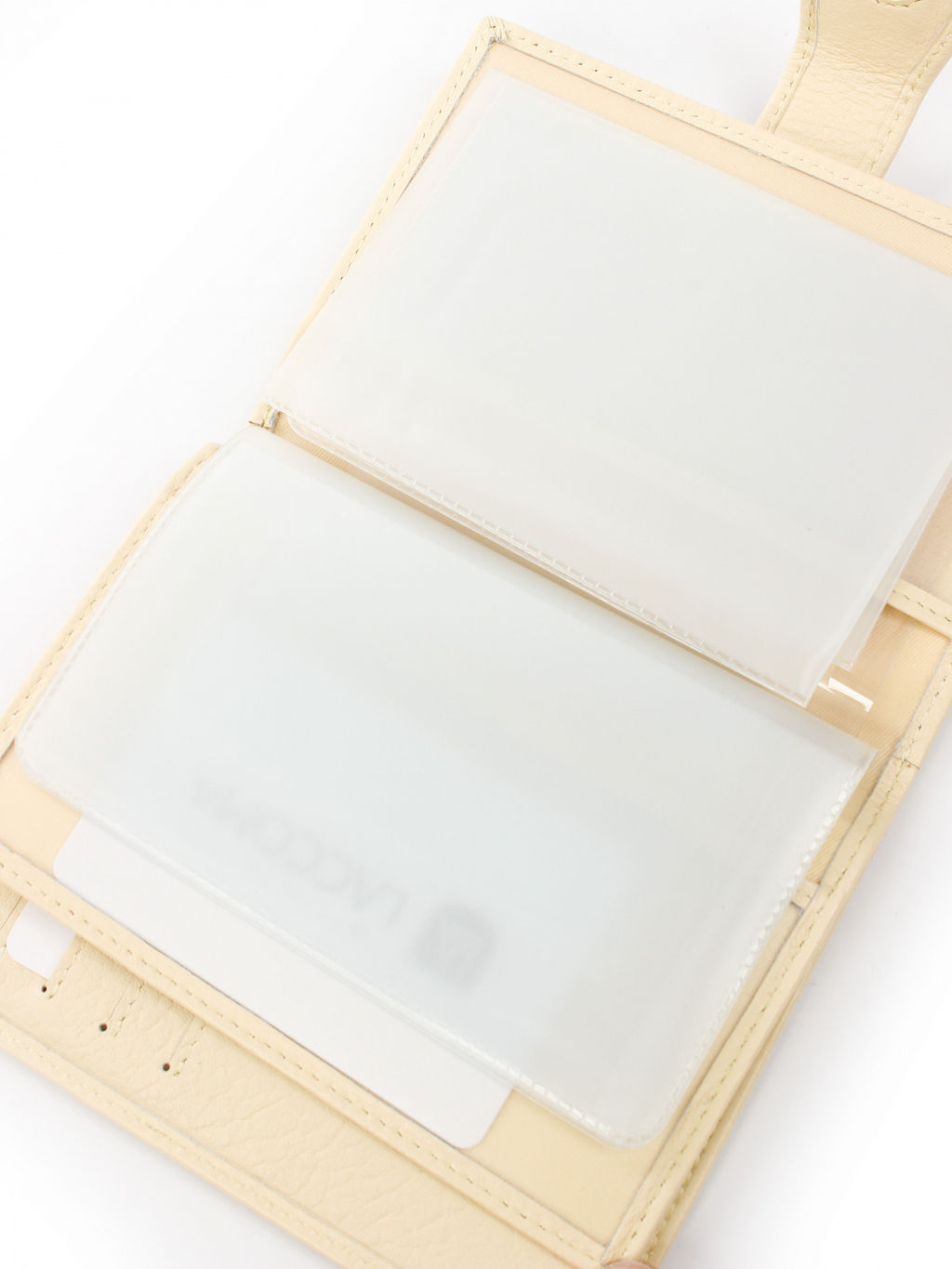 LACCOMA обложка для авто документов LA-3090-светло-желтый натуральная кожа