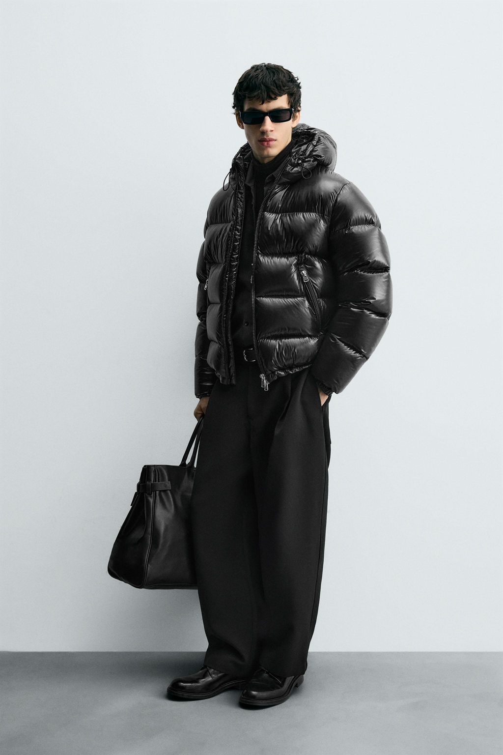 100% FEATHER WATER-REPELLENT DOWN JACKET - Zara фото 4