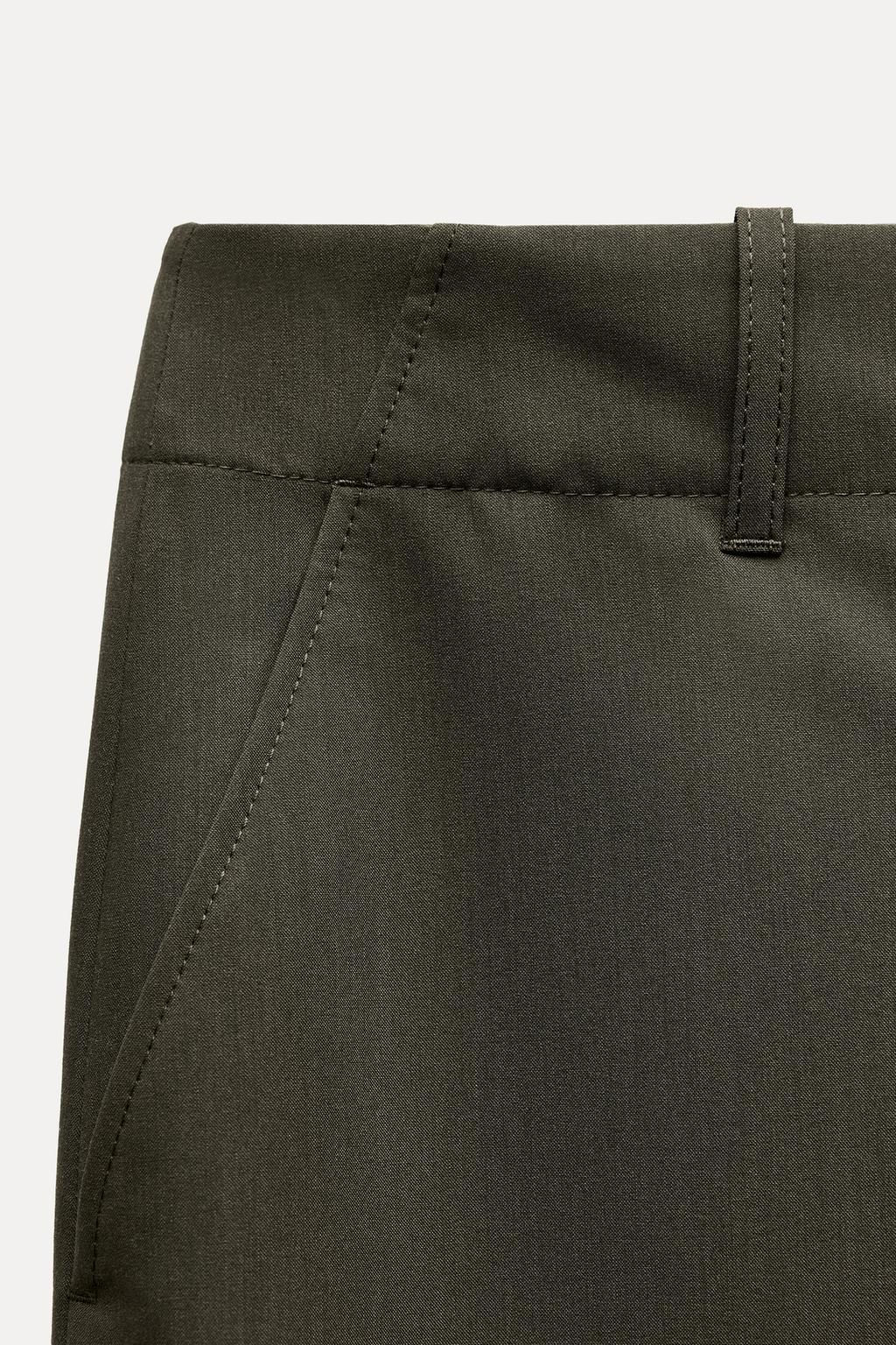 ZW COLLECTION STRAIGHT-FIT TROUSERS - Zara фото 18