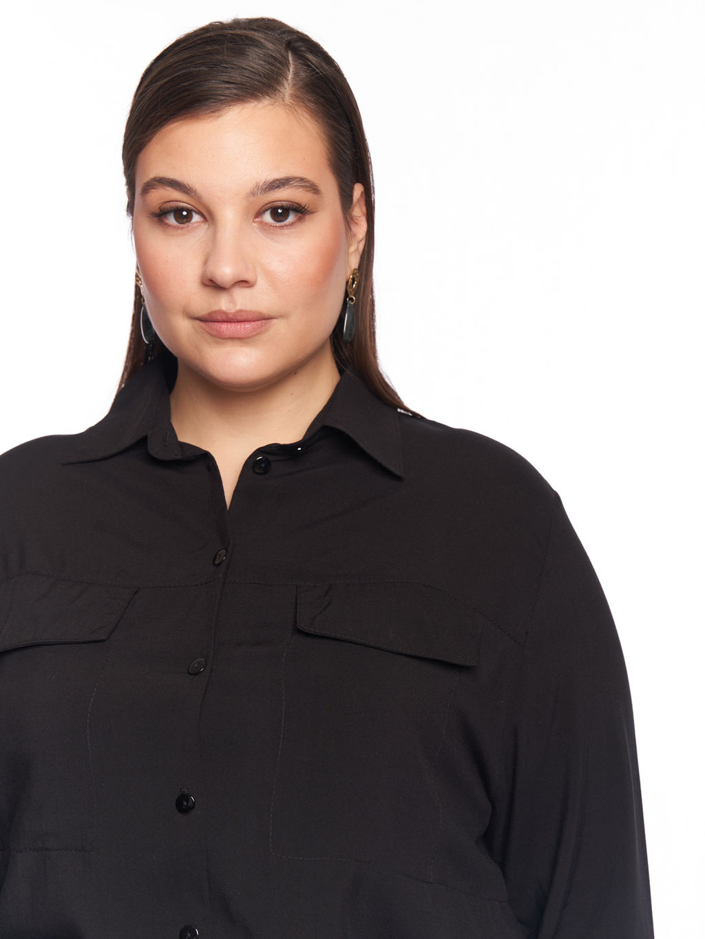 Блузка черная BL50504BLK01 - Артесса фото 3