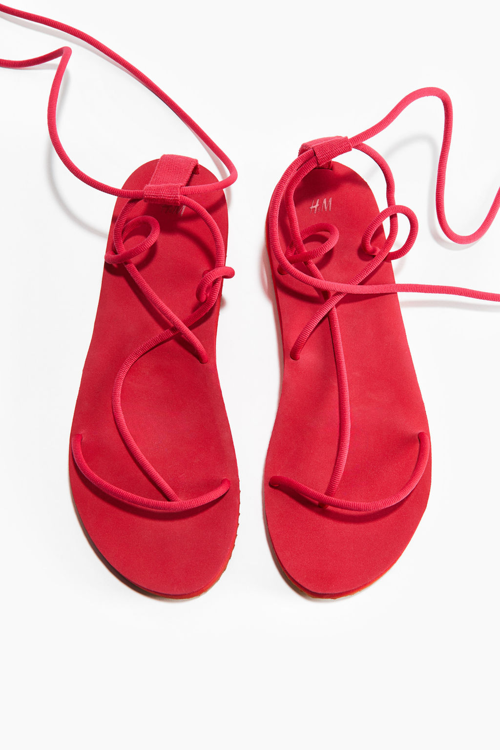 Sandalias de plataforma con tiras finas - H&m фото 2