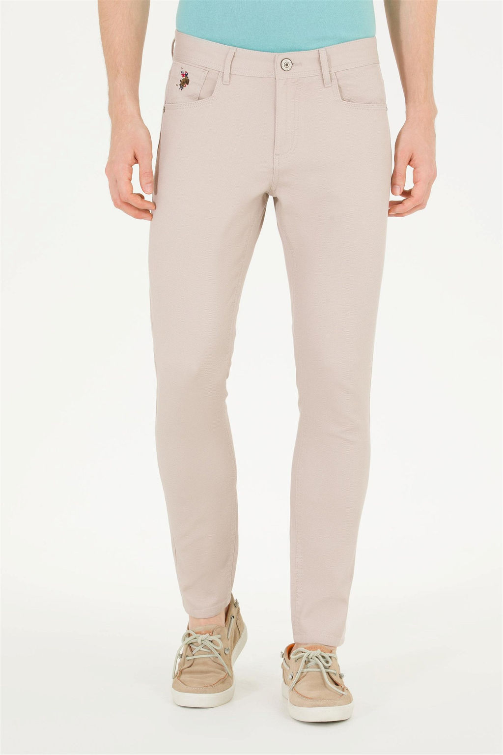 Мужские брюки из парусины с каменным узором - U.s. polo assn фото 2