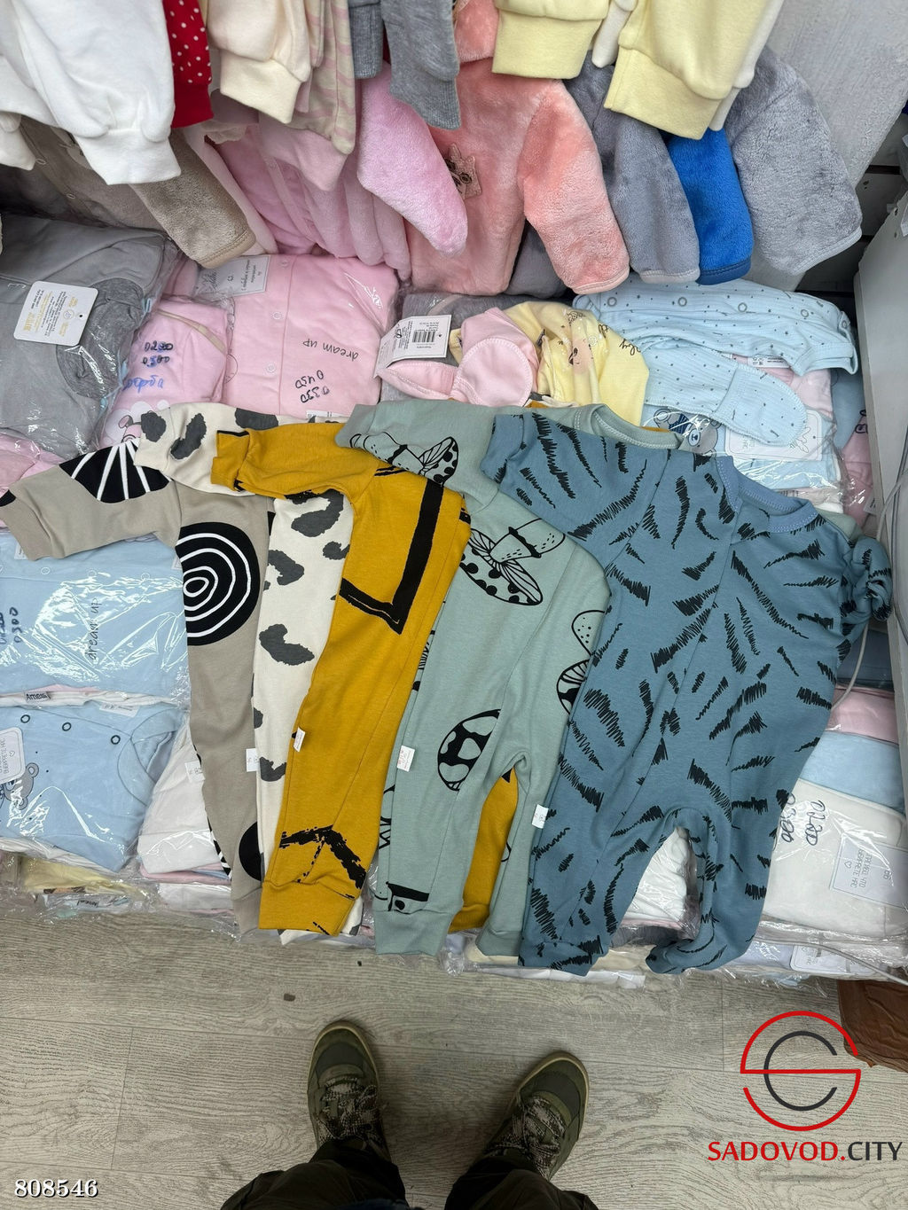 комбинезон интерлок с принтом - Bruno фото 5