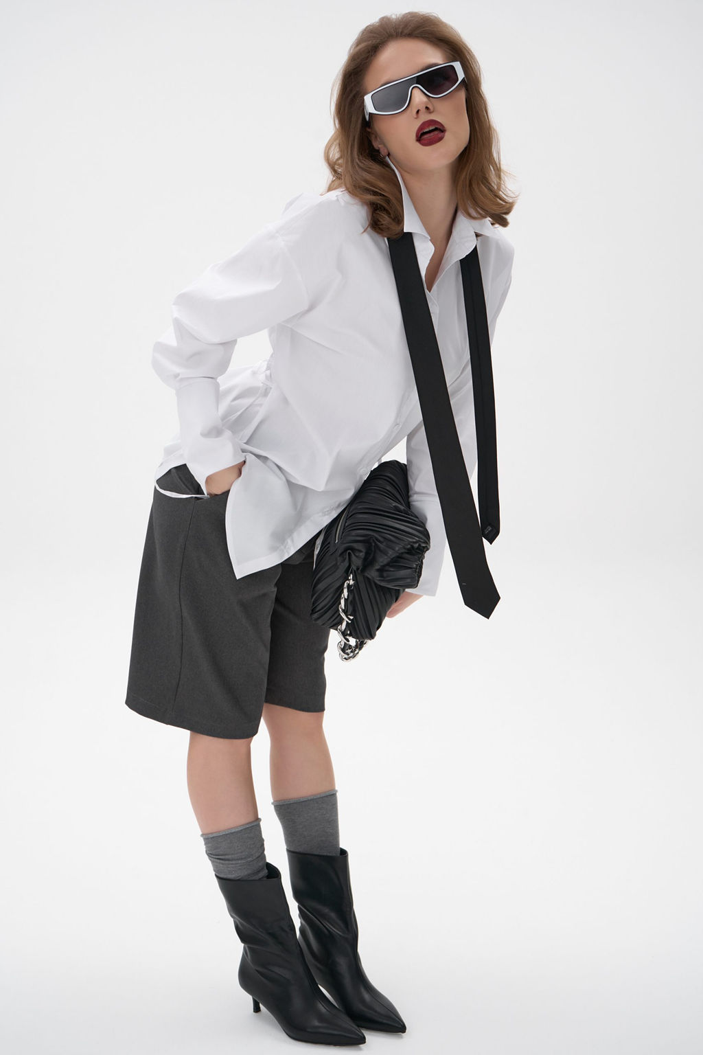 Бермуды Дана (серый) - Эльза фото 10