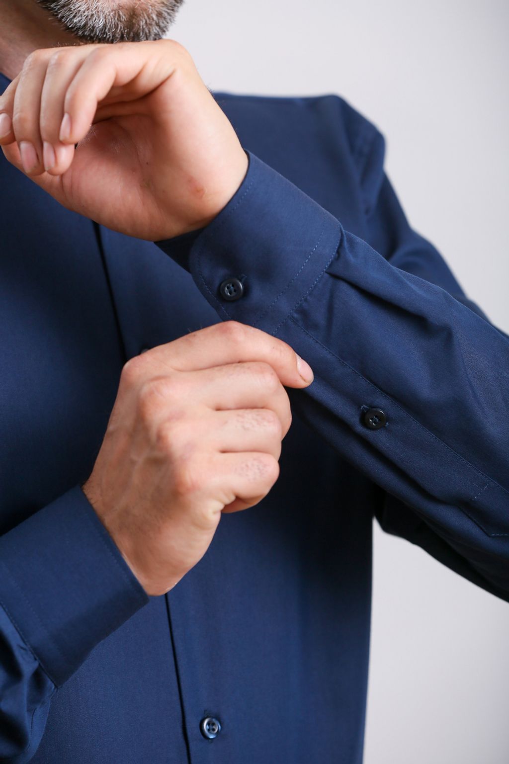 Мужская рубашка 501-б-07 - Nicolo angi фото 6