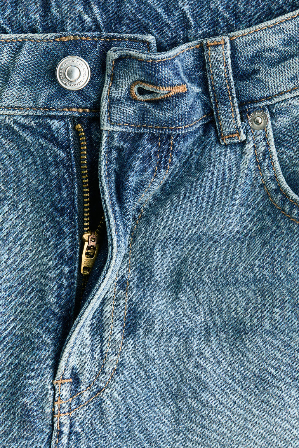 Baggy Regular Waist Jeans - H&m фото 9