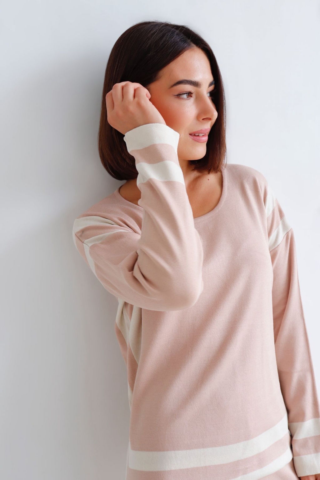 Martichelli Костюм трикотажный пудровый  фото 8