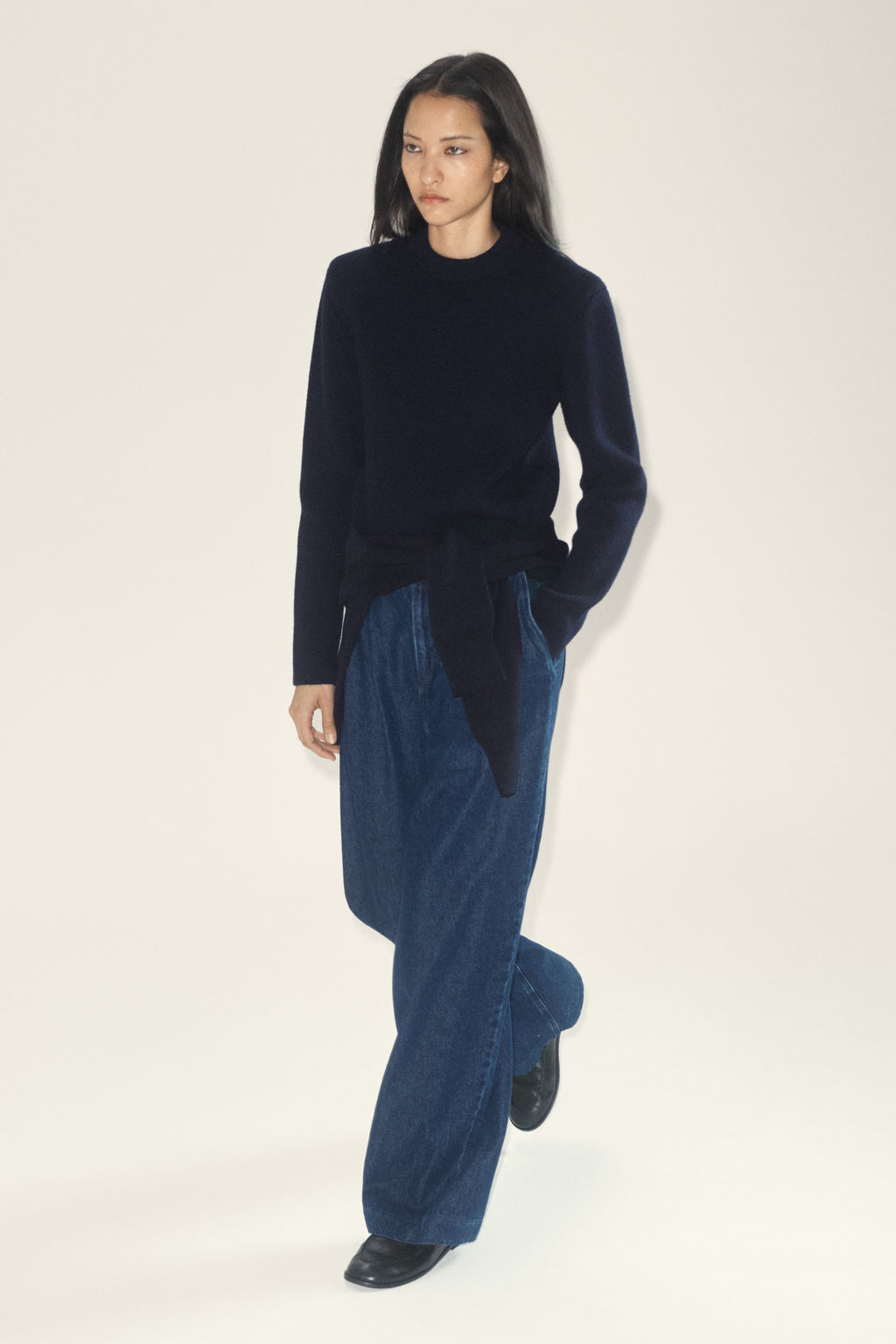 VAQUEROS WIDE LEG CON PINZAS - H&m фото 7