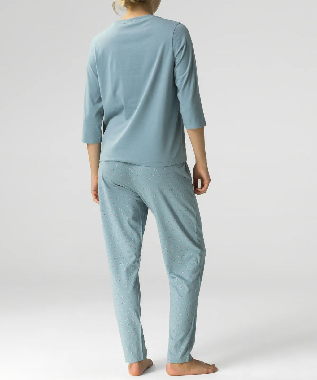 ATLANTIC NLP-483E Пижама женская Bow лазурно-серый  фото 2