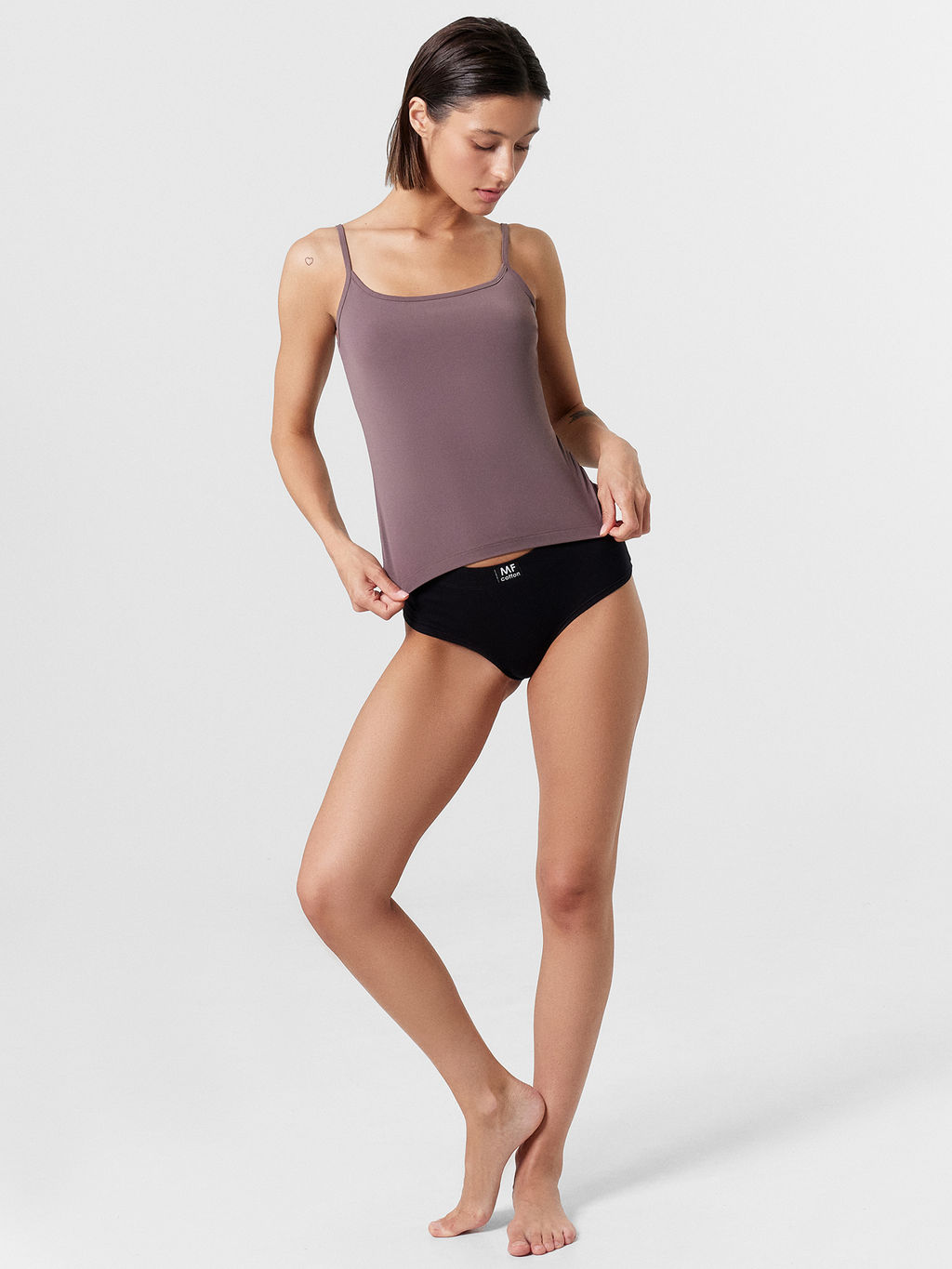 Топ женский в таупово-бежевом цвете тауп 422535 - Mark formelle фото 3