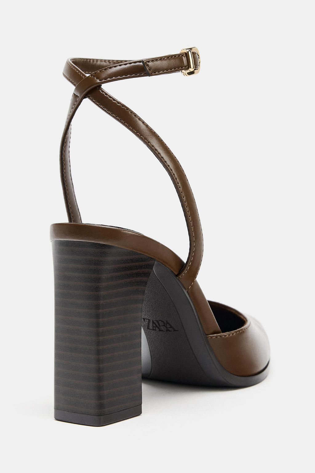 BLOCK HEEL SHOES - Zara фото 4
