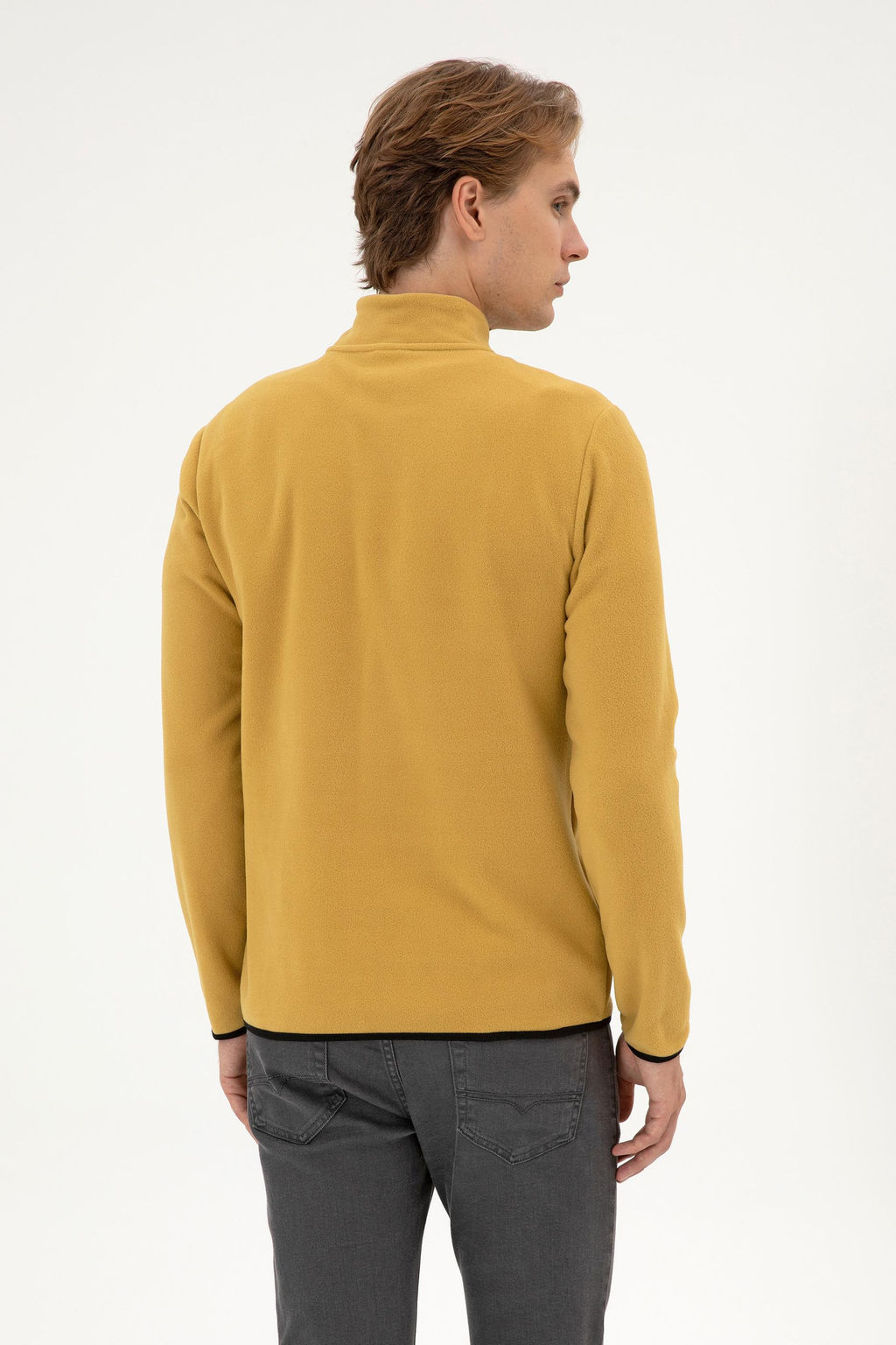 Erkek Ye_il Basic Sweatshirt Sepette S_rpriz _ndirim - U.s. polo assn фото 5