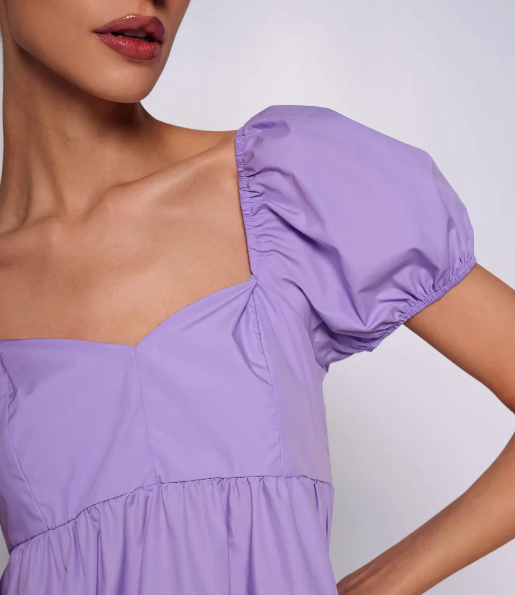 Платье #ОКТ085004, сиреневый - Dommod фото 5