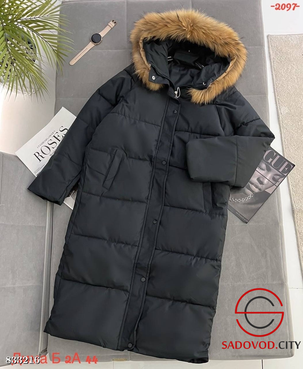 Куртка женская с капюшоном - Bruno фото 4