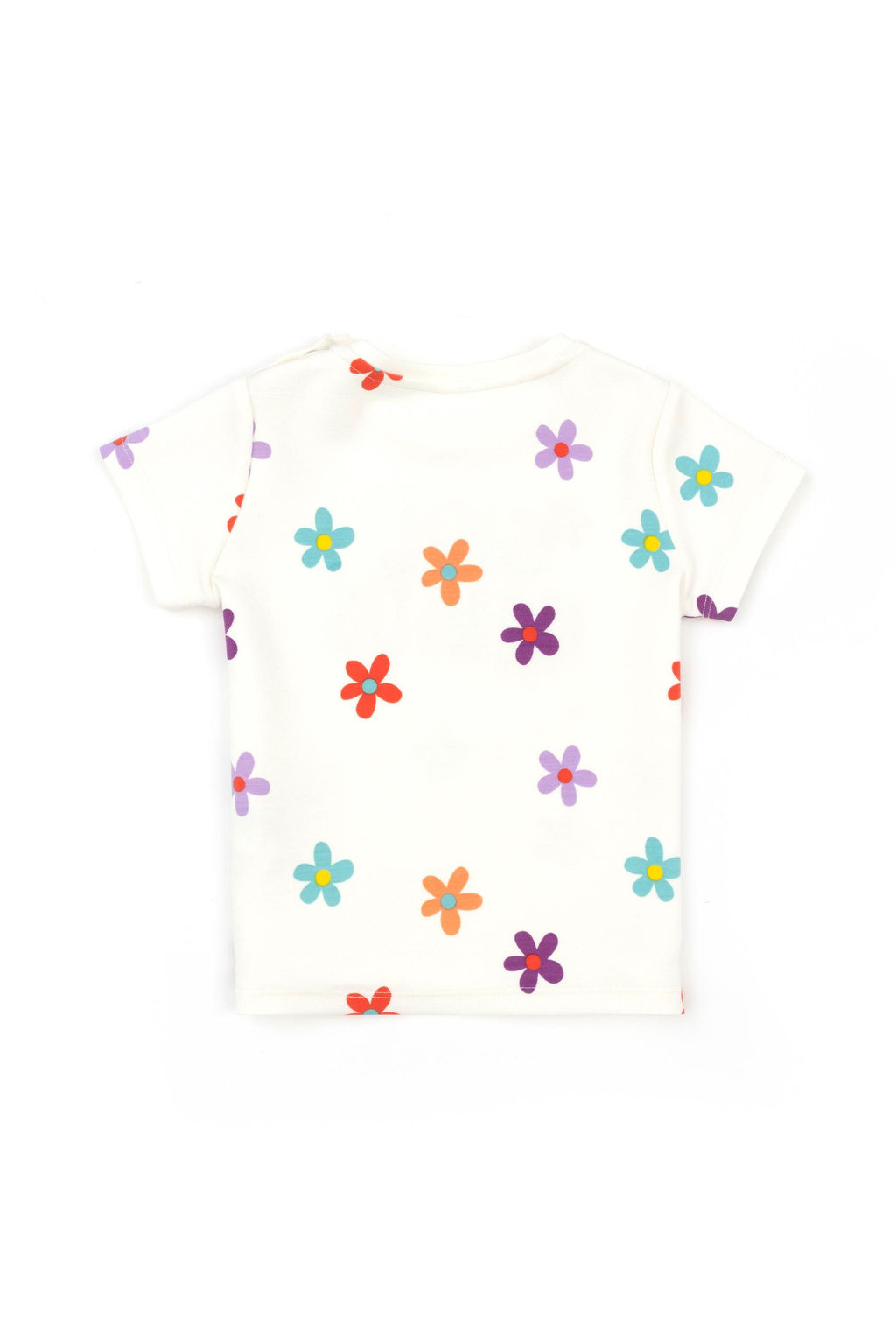 U. S. Polo Assn / Футболка цвета экрю для девочек с круглым вырезом - U.s. polo assn фото 7