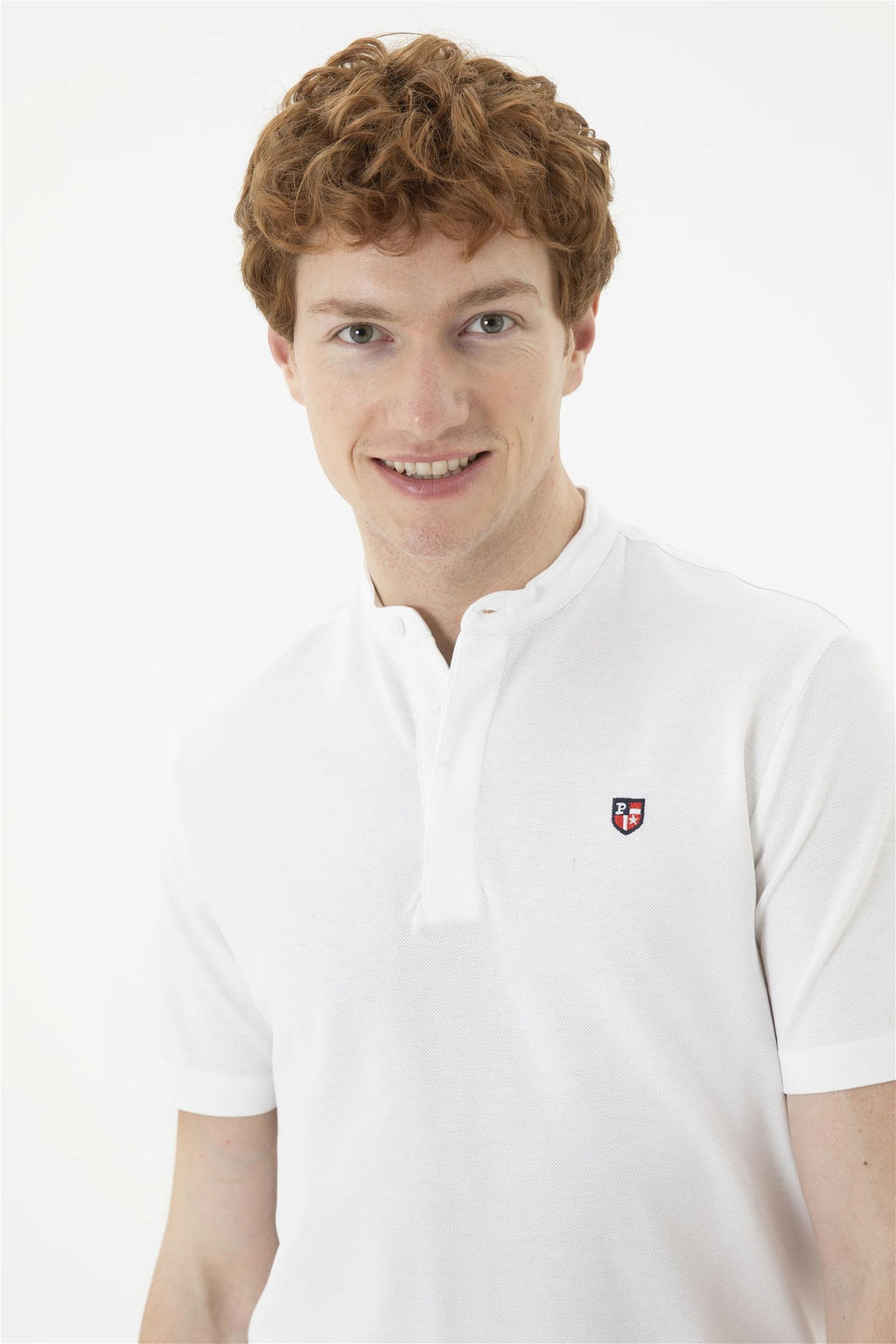 Мужская белая базовая футболка - U.s. polo assn фото 2
