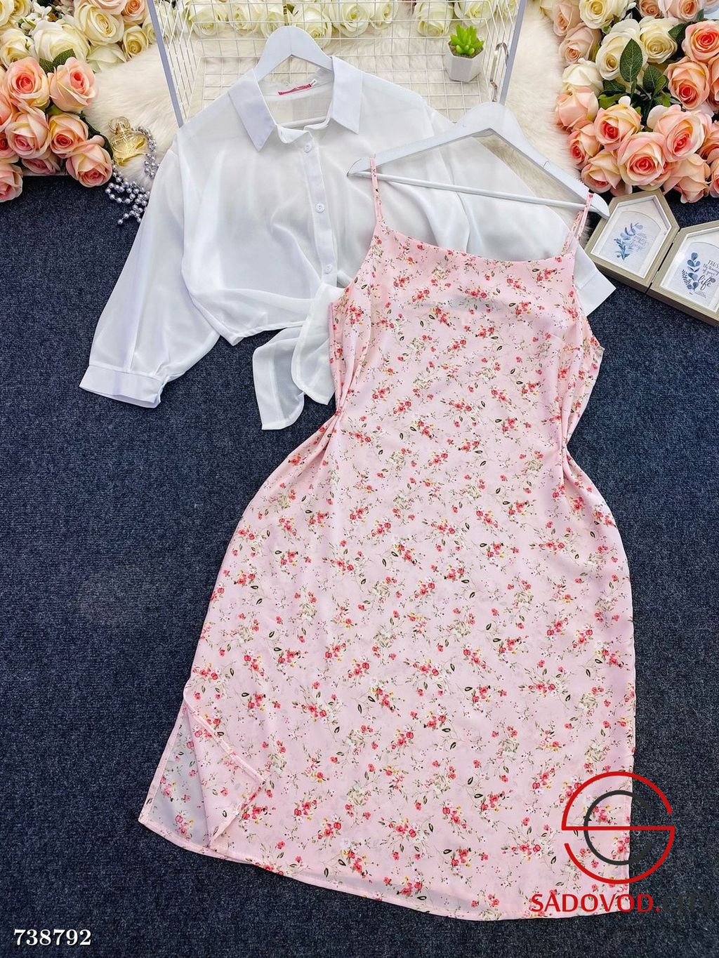 Женский летний сарафан с рубашкой - Bruno фото 5