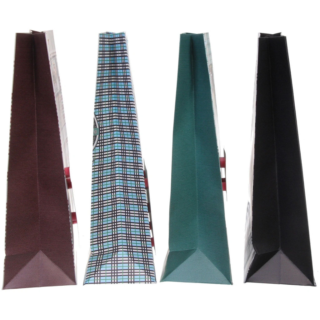 Цена за 12 шт. Пакет подарочный "Винтаж" 31*42*12 см, микс