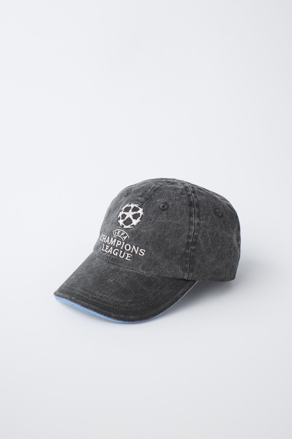 GORRA BORDADO UEFA CHAMPIONS LEAGUE ® / Gris antracita - Zara фото 2