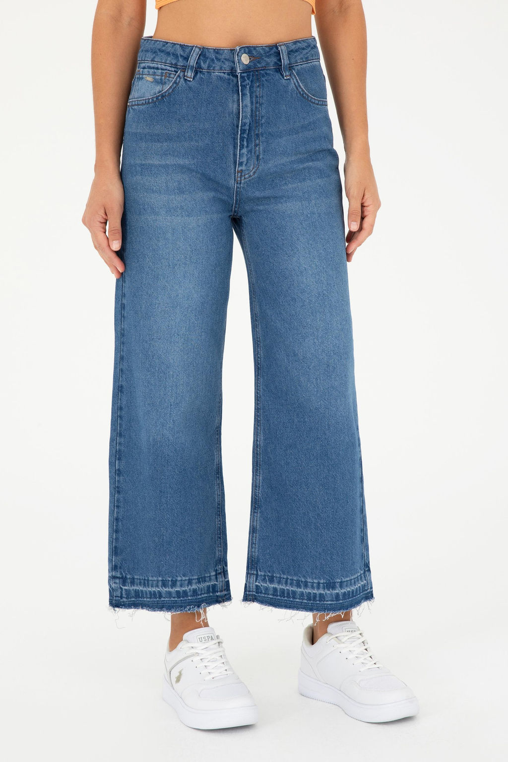 Женские синие джинсовые брюки - U.s. polo assn фото 2