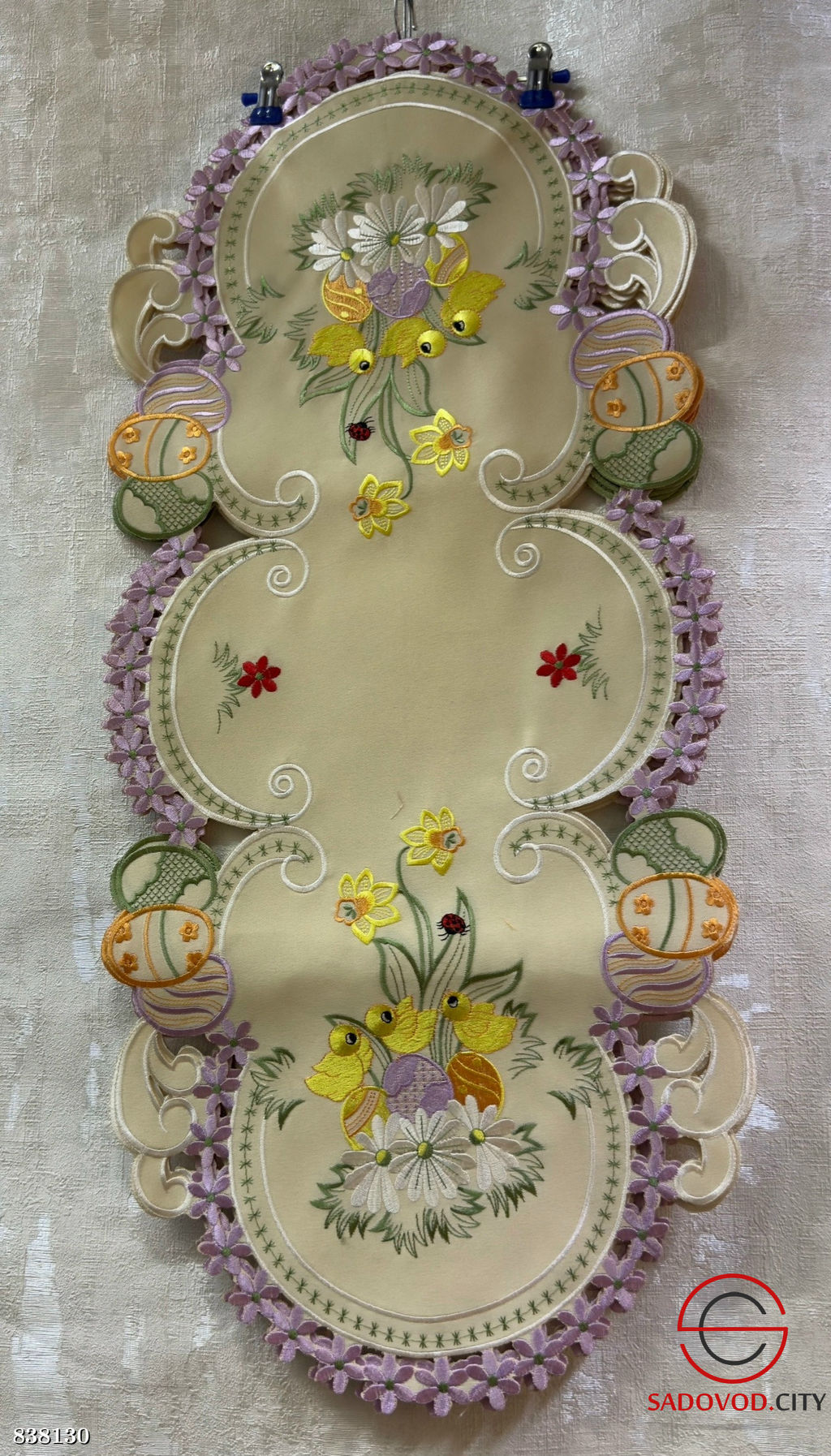 Салфетка на стол пасхальная