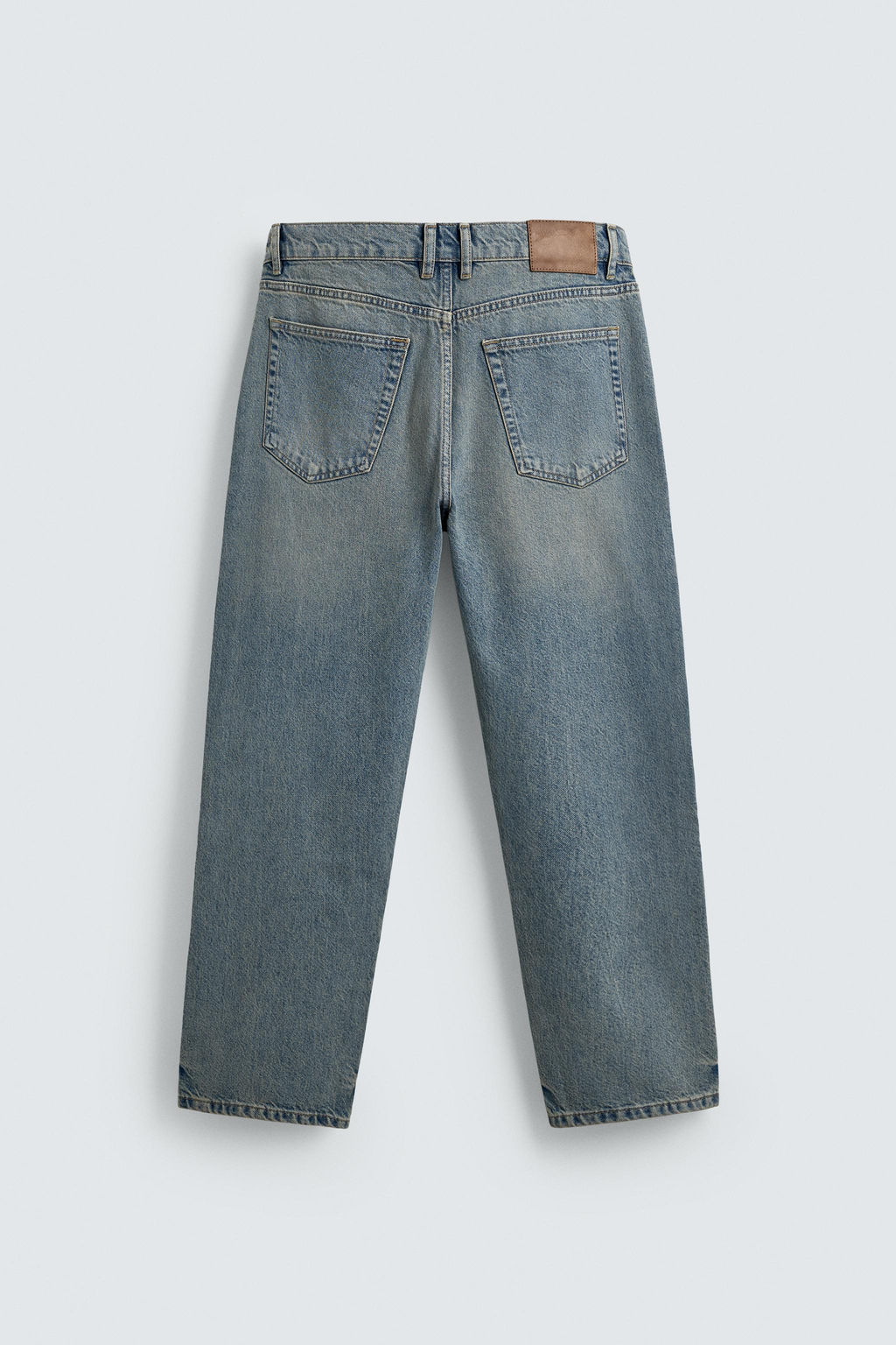 JEANS STRAIGHT ANKLE FIT / Azul medio - Zara фото 9