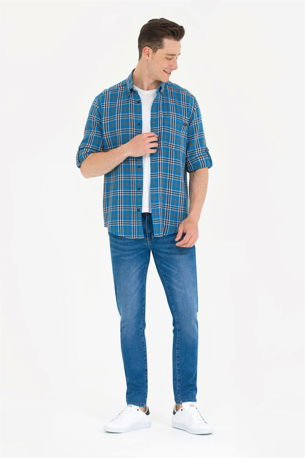 U. S. Polo Assn Мужская рубашка Lumberjack Saks - U.s. polo assn фото 11