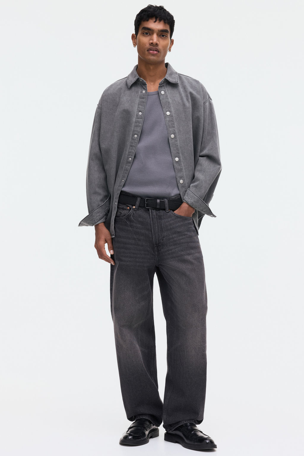 Camiseta sin mangas en canal? Slim Fit - H&m фото 9