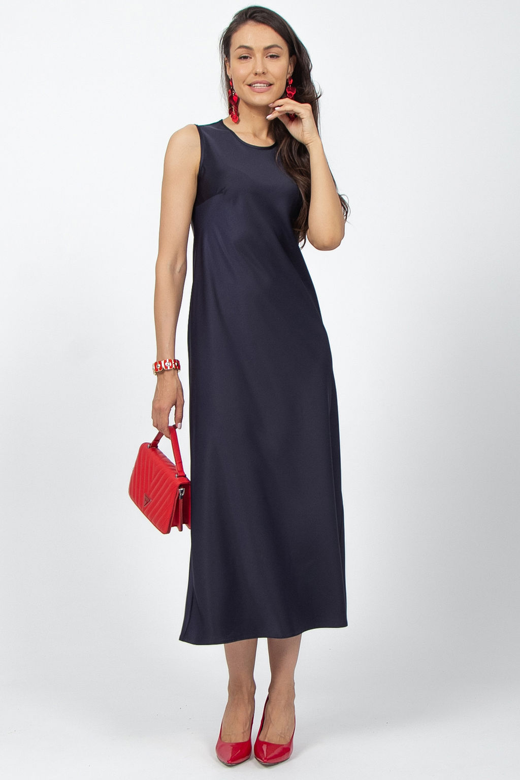 Платье Покорять мир (черника) - Эльза фото 5