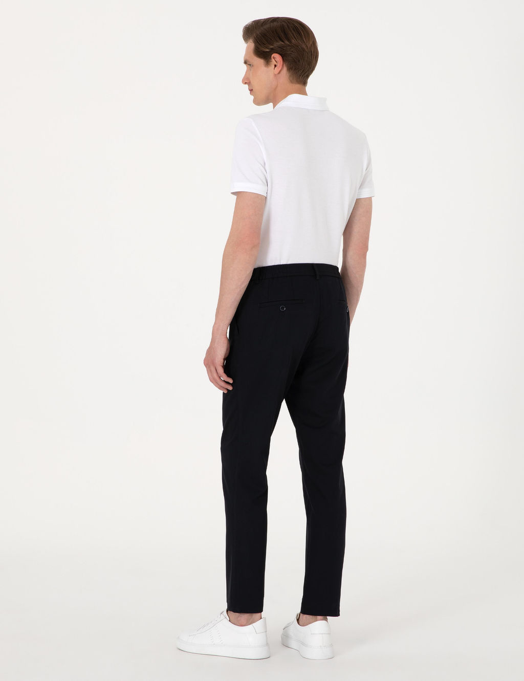 Lacivert Slim Fit Kuma_ Pantolon