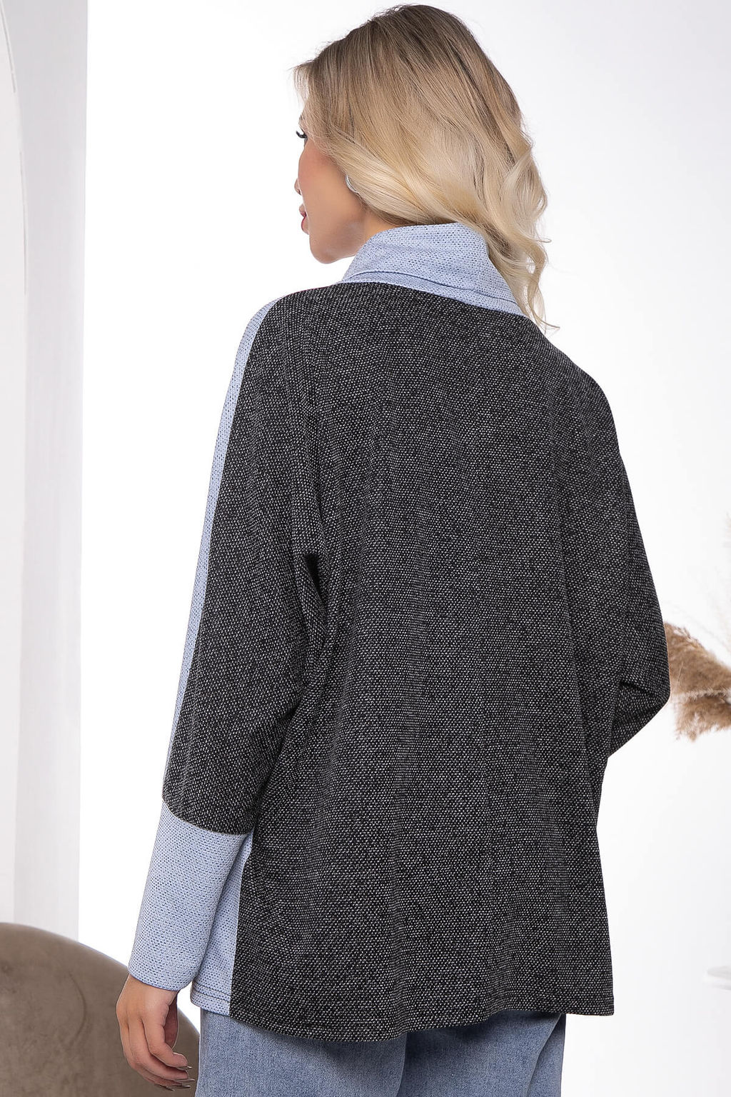 Джемпер Наири (голубой) Б7800 - Lt collection фото 2