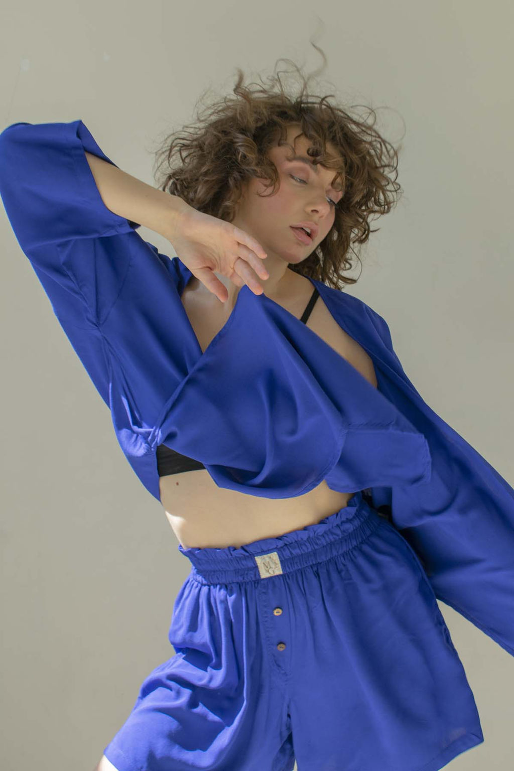 Топ женский EASY032/01/Васильковый