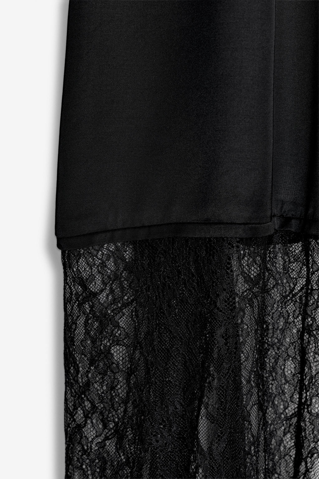 LIMITED EDITION LACE COMBINED TROUSERS - Zara фото 9