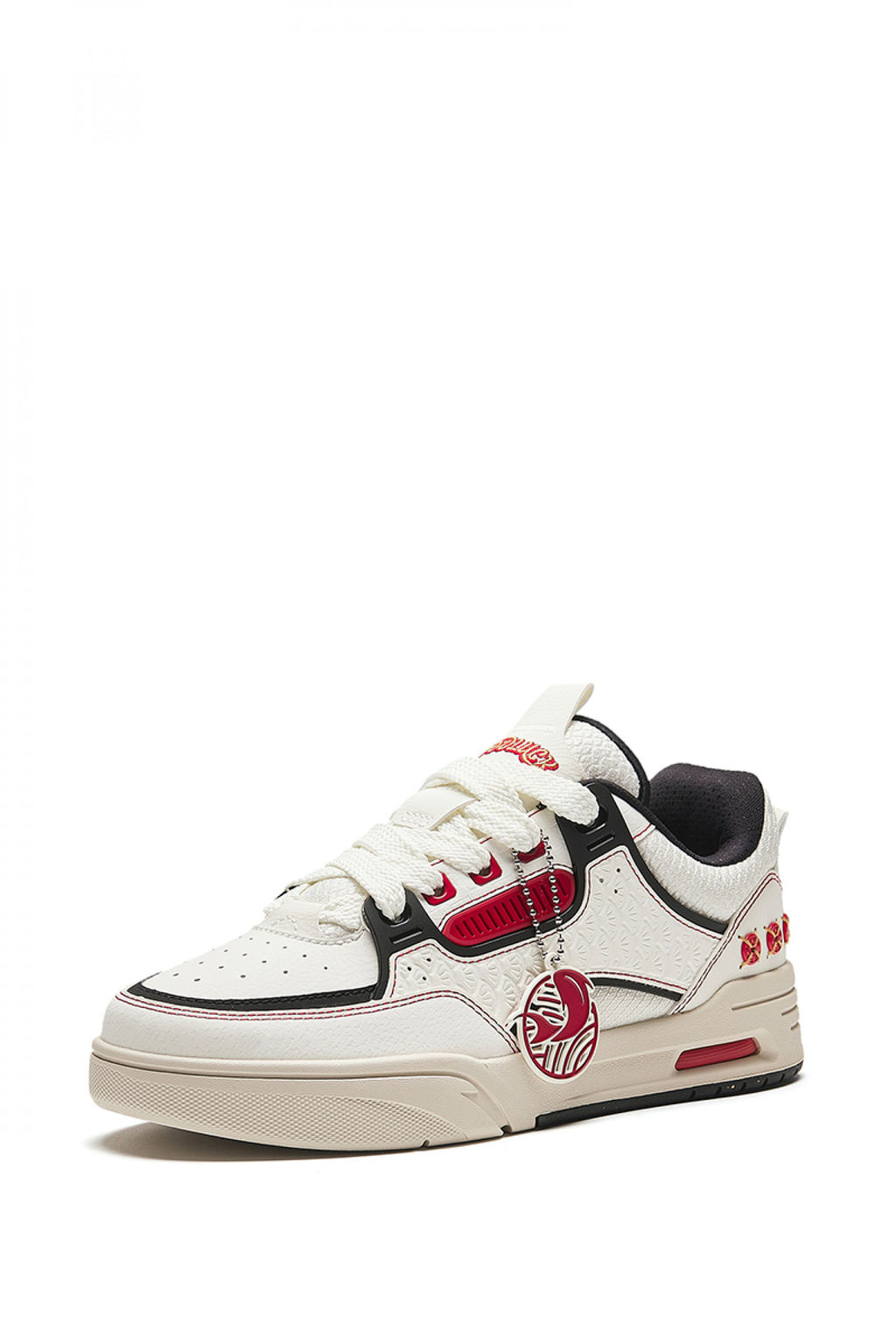 Кеды Бежевый/Черный/Красный - Anta фото 2