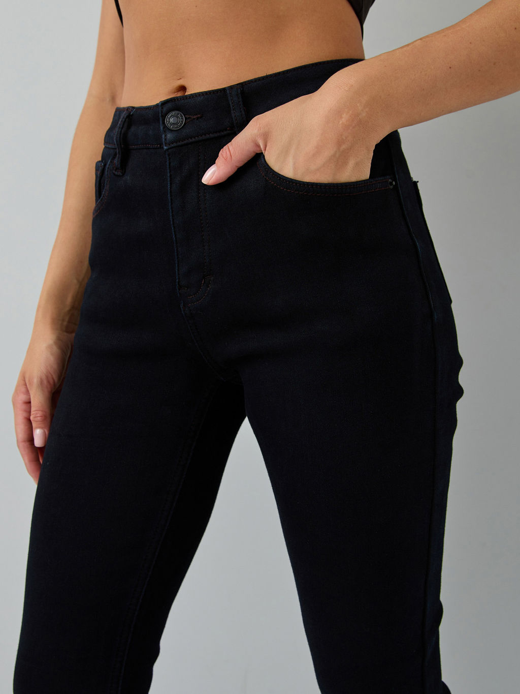 Утепленные Женские Джинсы Прямые - Mossmore фото 5