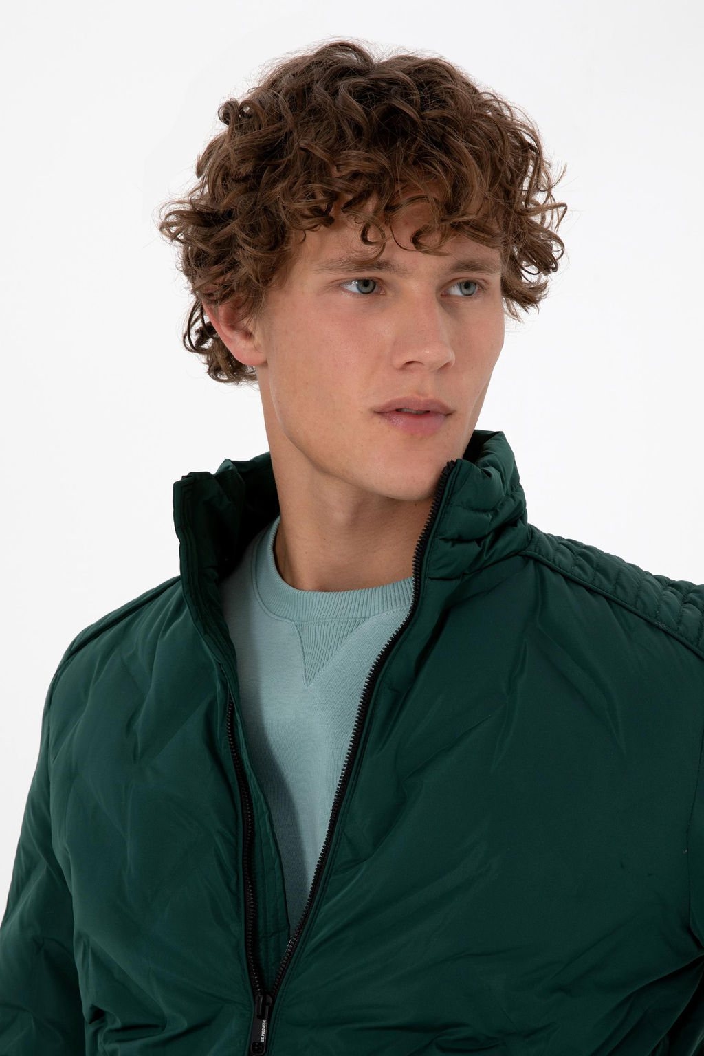 Erkek Koyu Ye_il Mont Sepette S_rpriz _ndirim