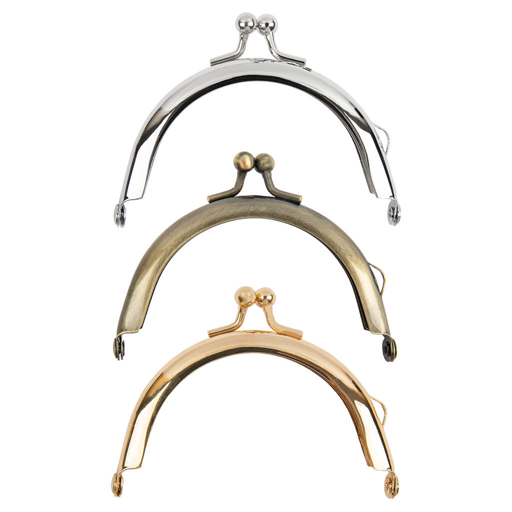 Gamma FER-26 Застежка для сумки фермуар 7.5 x 5.5 см 1 шт. №05 под золото