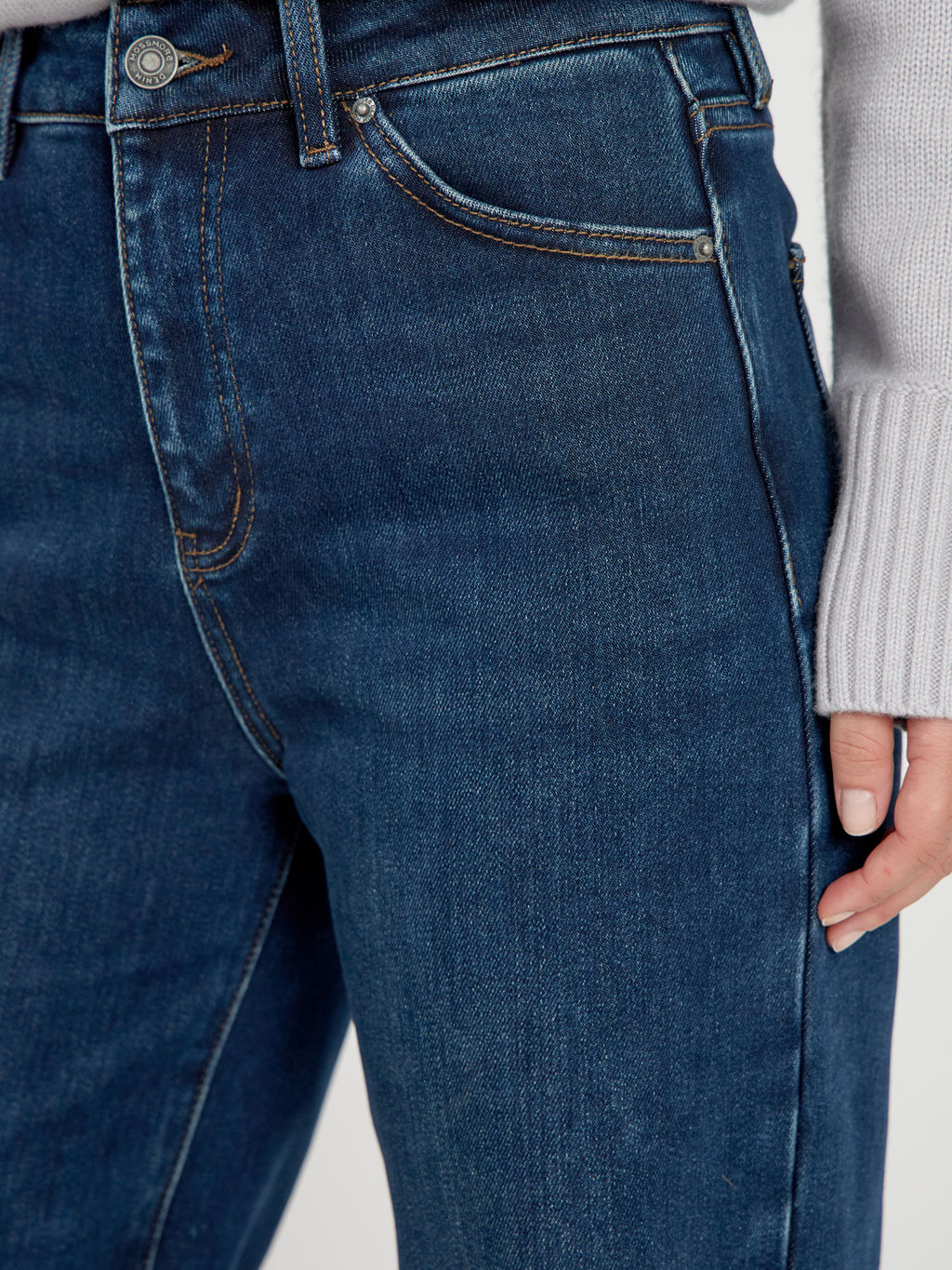 Женские Джинсы Утепленные WIDE LEG - Mossmore фото 10