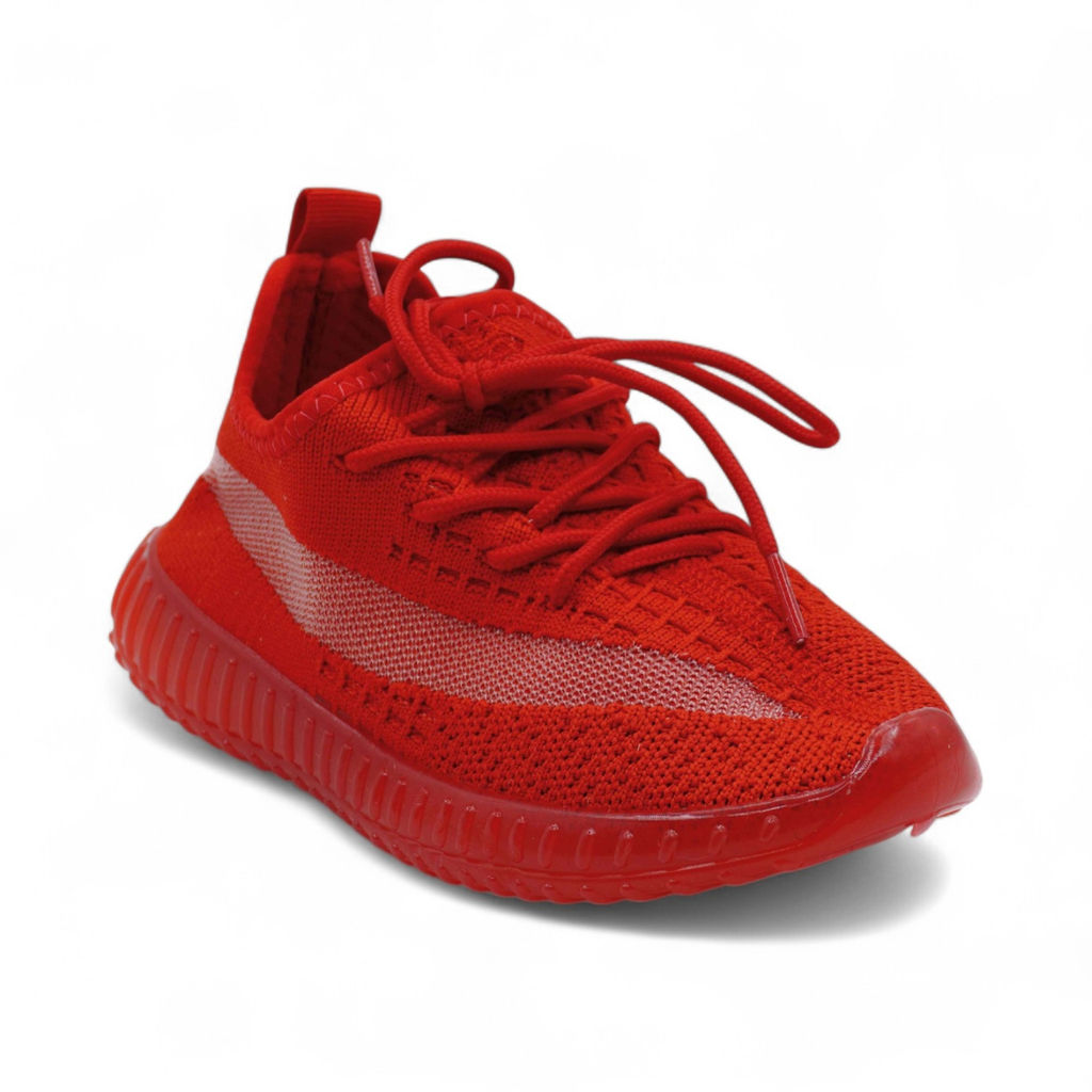 Кроссовки текстильные А1205-2а красные