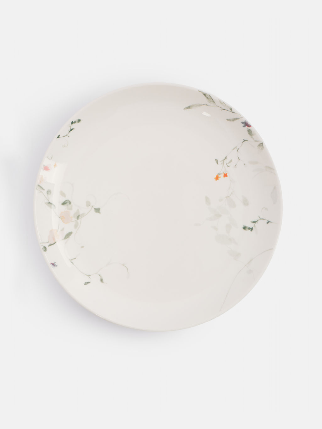 Тарелка закусочная, 21 см, 2 шт, фарфор N, белая, Цветы и листья, Primrose - Anna lafarg фото 4