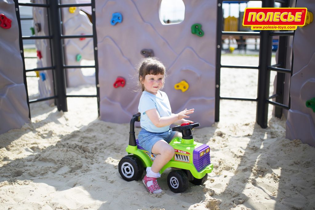 Каталка-трактор Митя (со звуковым сигналом) - Полесье фото 9