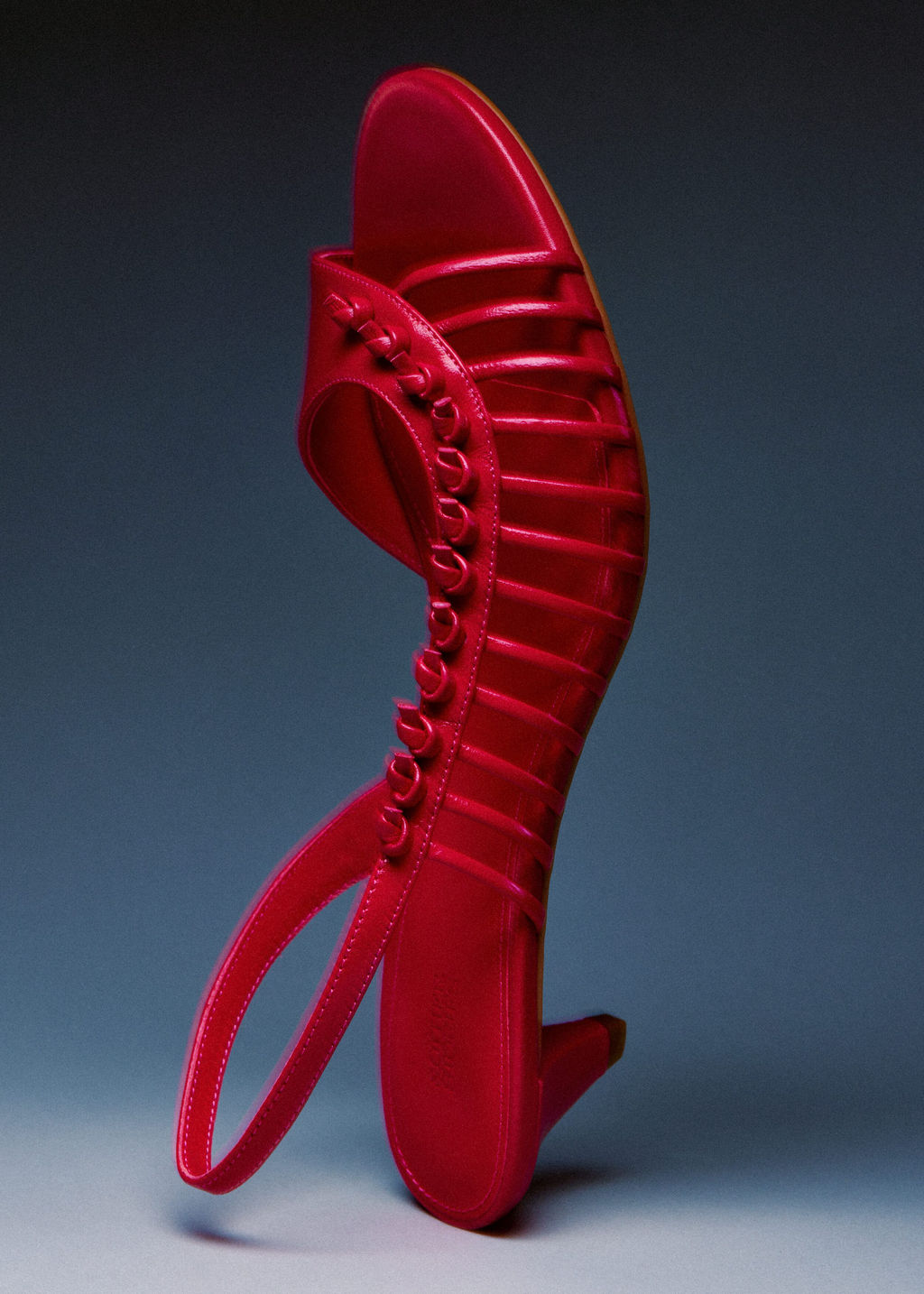 Sandalias de piel con tiras - H&m фото 3