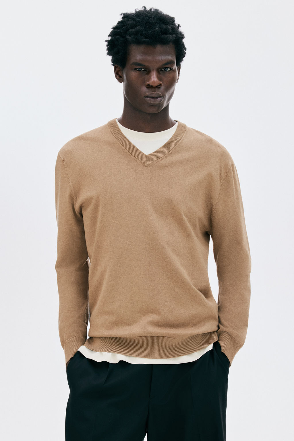 Jersey en punto fino Regular Fit - H&m фото 6