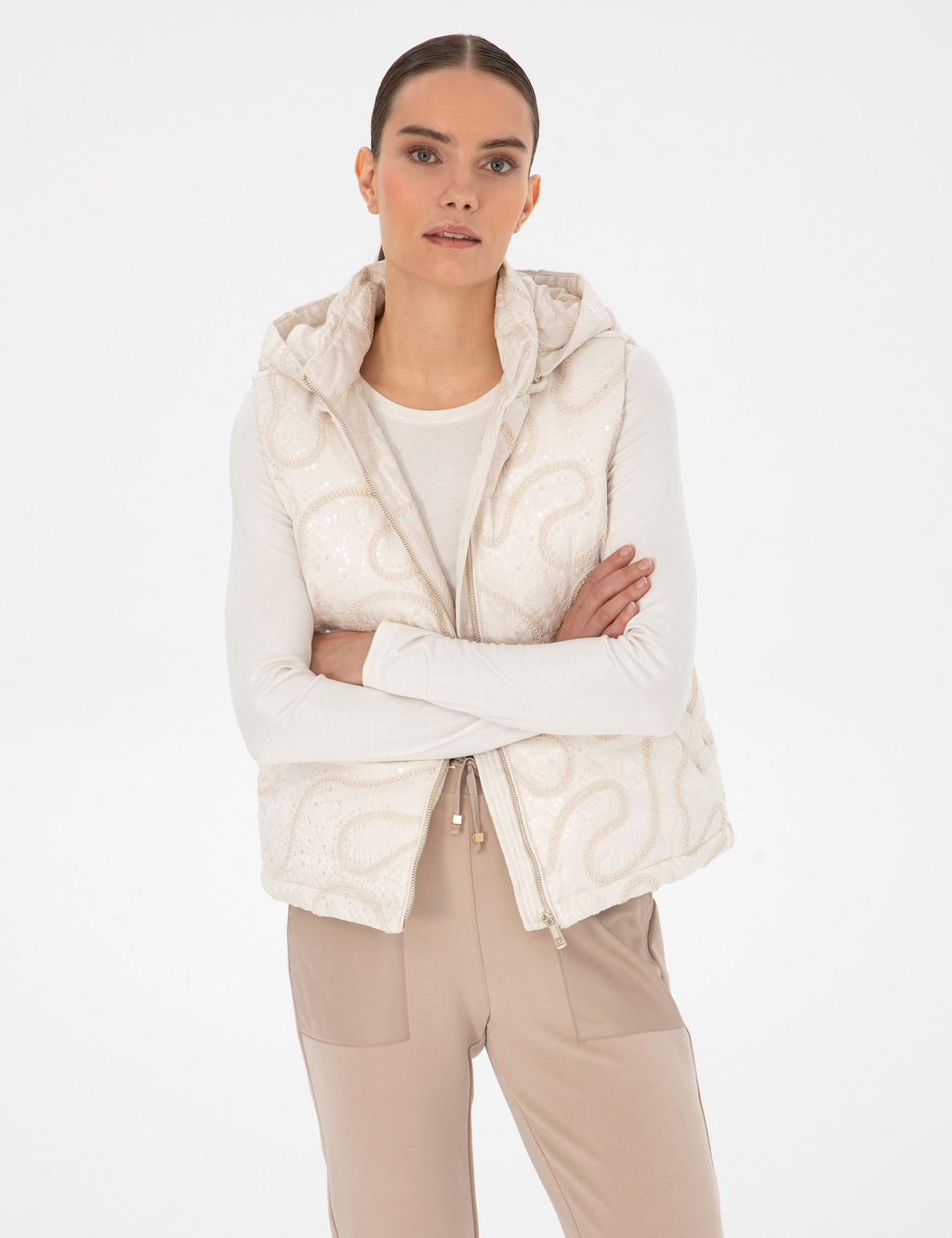 Ekru Regular Fit Yelek - Pierre cardin фото 3