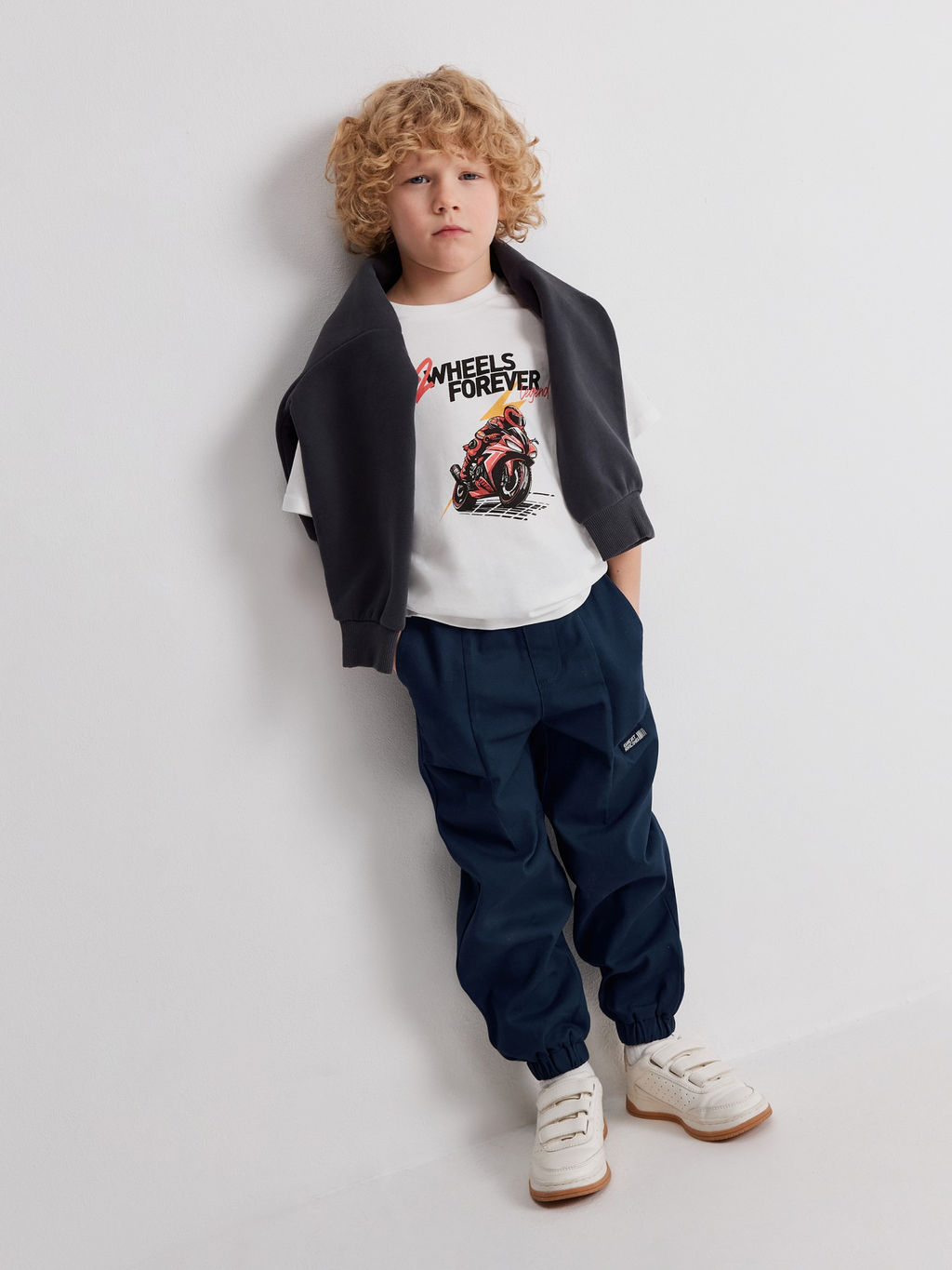 Футболка детская для мальчиков Acoola Valar белая фото 5