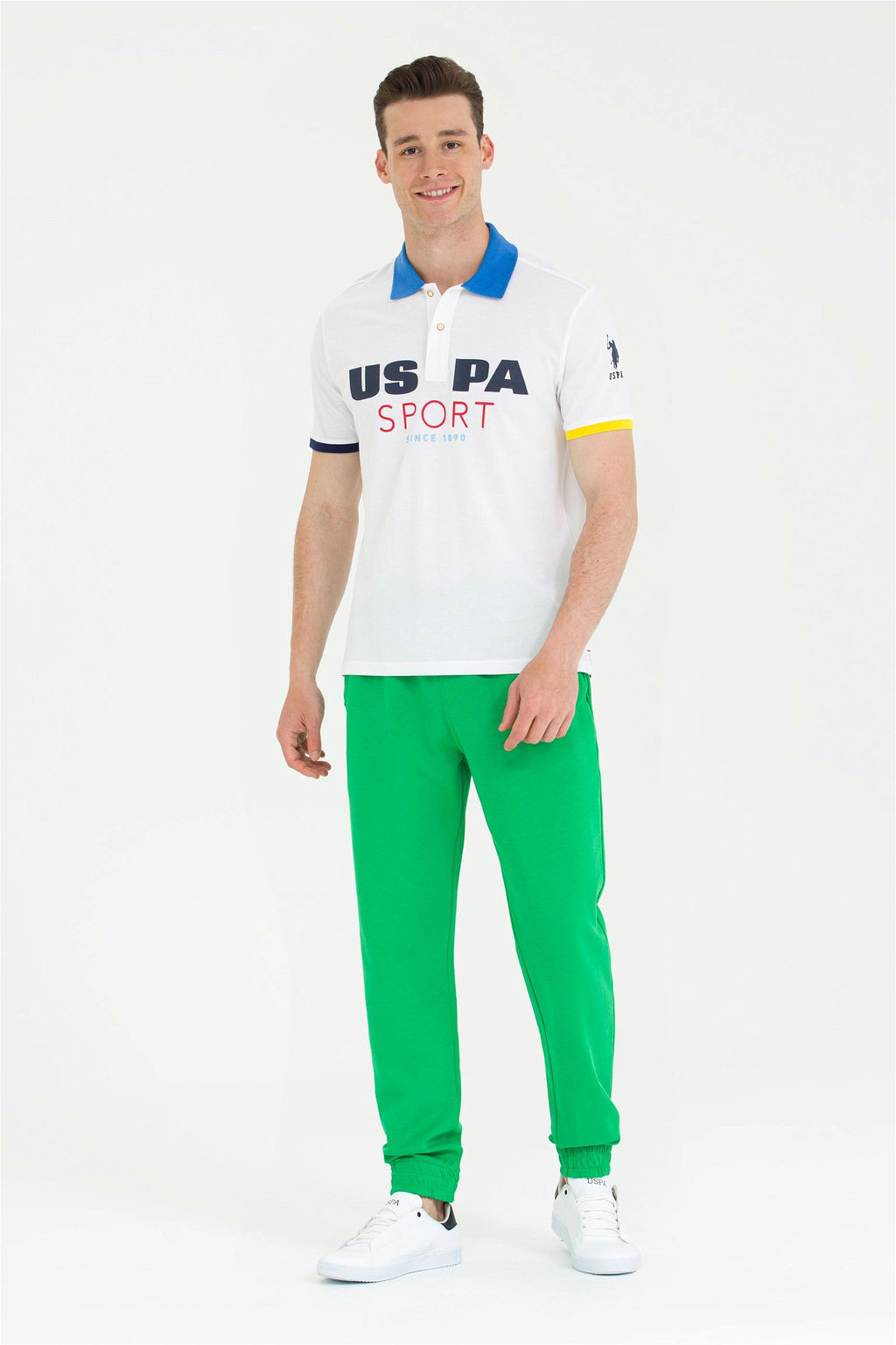 U. S. Polo Assn Мужские зеленые спортивные штаны - U.s. polo assn фото 7