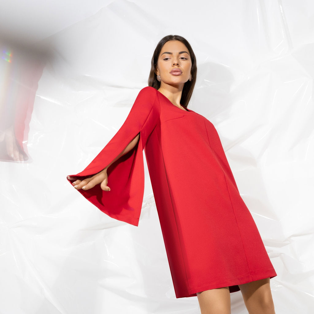 Платье со свободными рукавами, Вива ла фиеста (new) - Charutti фото 4